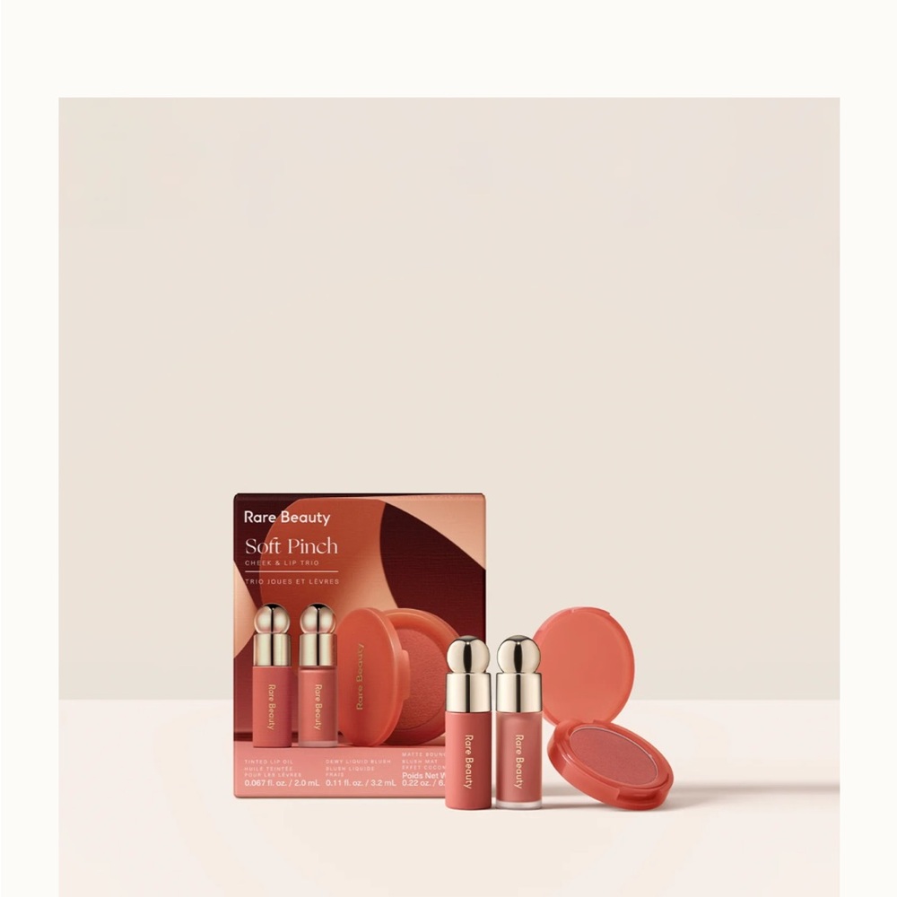 Rare Beauty Soft Pinch Blush Set - Coral and Pink